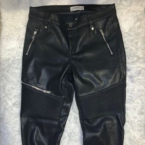 Zara leather pants